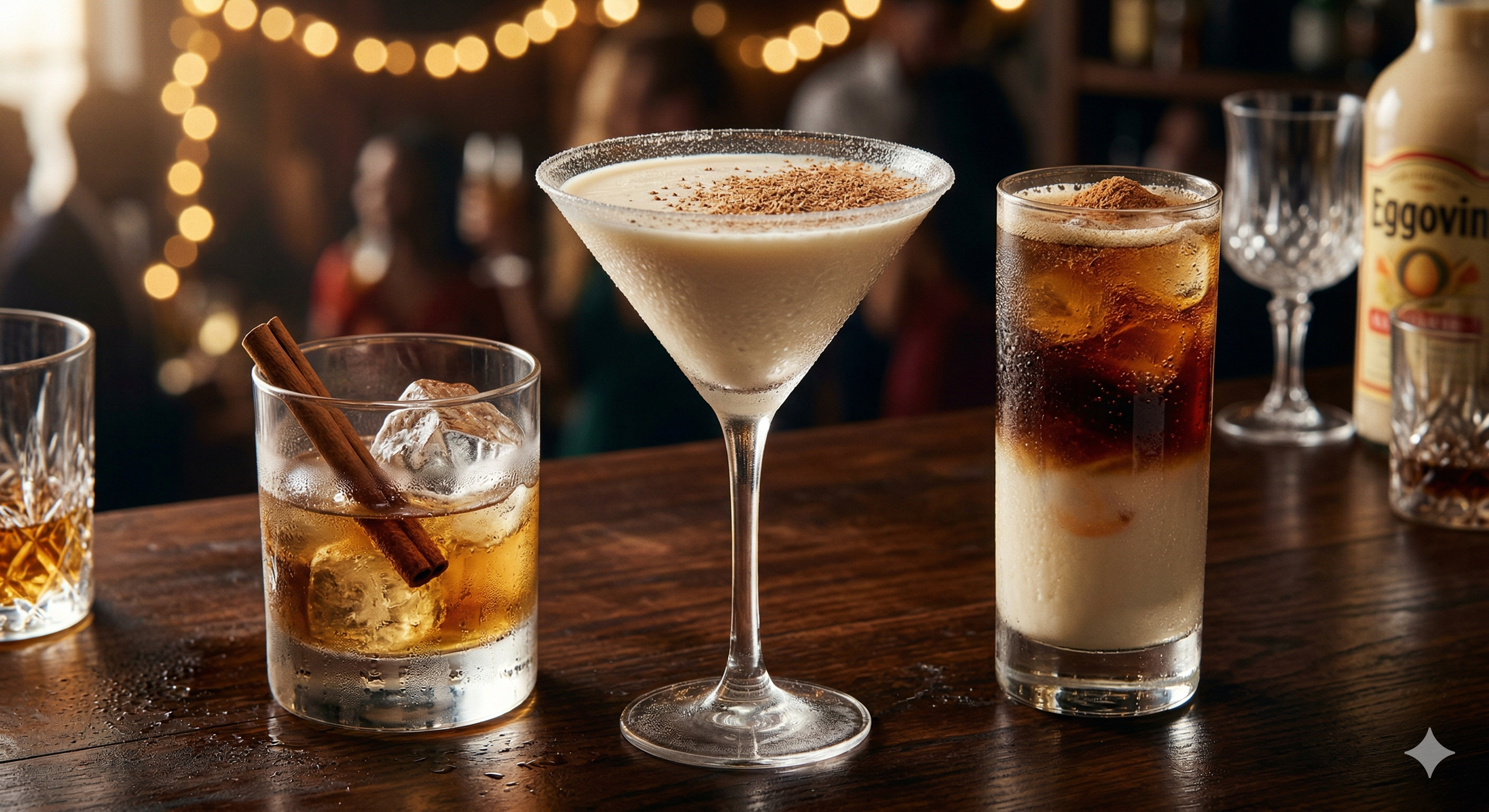 Eggovin Cocktail - Chilled With Nutmeg